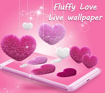 Pink Fluffy Love Heart Live Wallpaper 2020 For PC installation