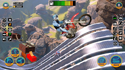 Android application Bike Stunt: Bike Racing Game screenshort