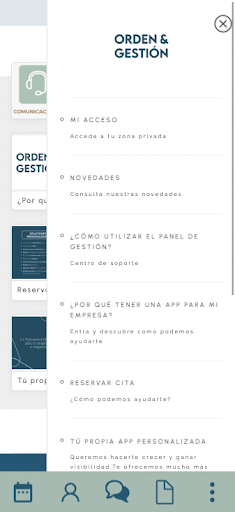 Orden y Gestión Screen 2