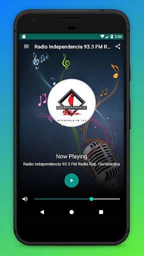 Android application Independencia 93.3 FM Radio DO screenshort