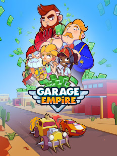 Garage Empire - холостой строительный магнат и гоночная игра