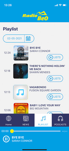 Radio BeO Screen 3