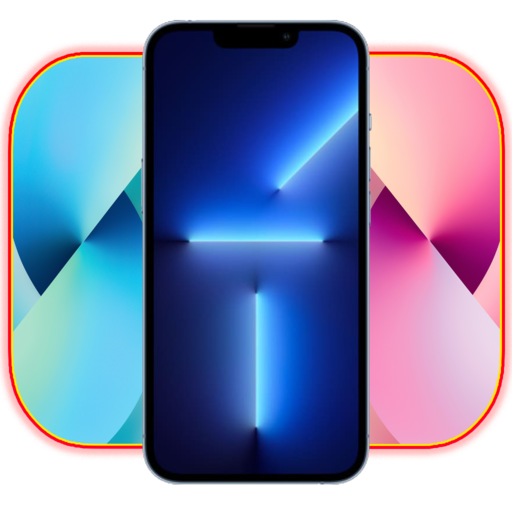Wallpapers phone 13 & OS 15 logo