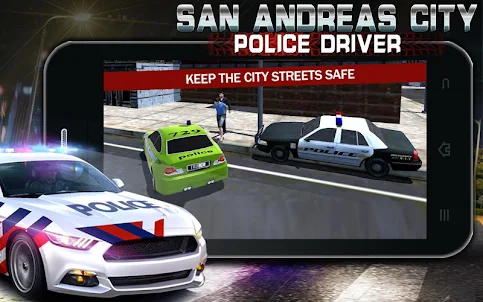 SAN ANDREAS市警察のドライバー