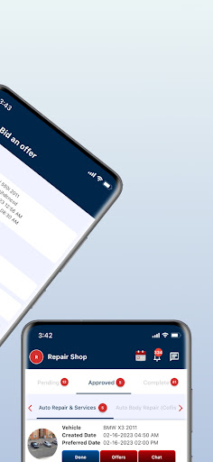 My Car App Vendor Screen 3