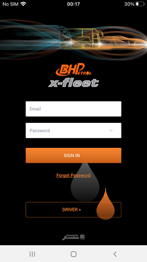 BHPetrol X-Fleet Screen 2