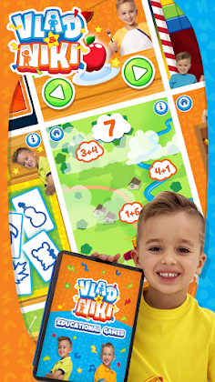 Vlad and Niki Educational Game - Screenshot 1