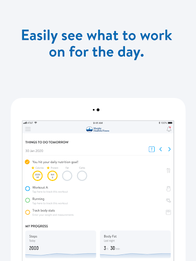 Screenshot of Murphy Health and Fitness