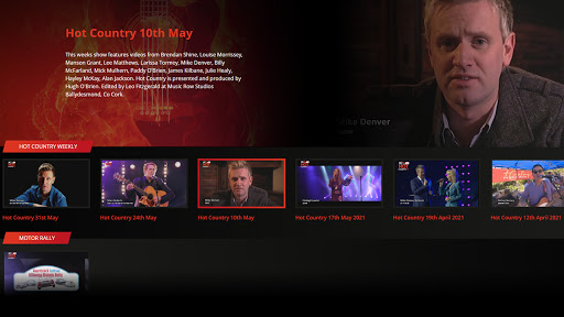 Hot Country TV Screen 2
