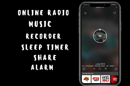 Android application La ley 107.9 fm radio chicago screenshort