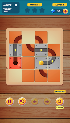 Unroll Puzzle : Slide Tilesのおすすめ画像5
