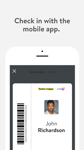 Screenshot of FitnessU and iRock Fitness