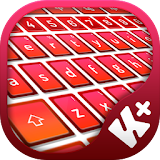 Red HD Keyboard icon
