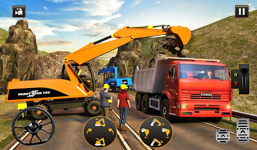 Hill Road Construction Games: Dumper Truck Driving 1.3 screenshots 7