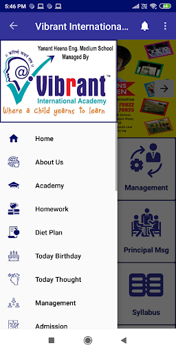 VIBRANT INTERNATIONAL ACADEMY Screen 3