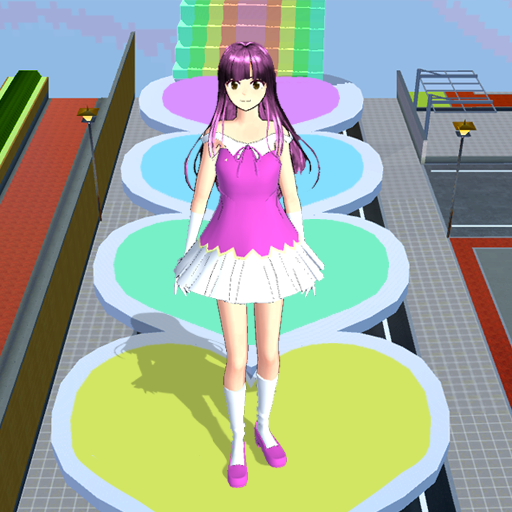 Anime Girl Parkour Chase 3D logo