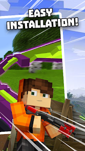 Captura de Pantalla 4 Emote FF Evo Gun Mod for MCPE android