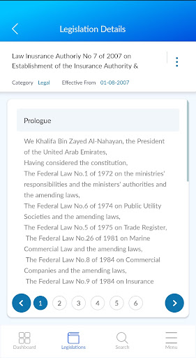 AE i Legislation