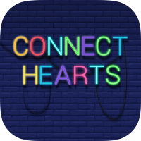Connect Hearts Fill One Line Puzzle Game Free