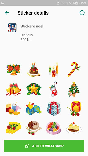 stickers noel for whatsapp 2019