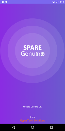 Android application Spare Genuino for Suppliers screenshort