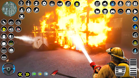 jogo de bombeiro simulator poster 14