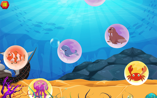 Screenshot of Ocean Adventure Game for Kids