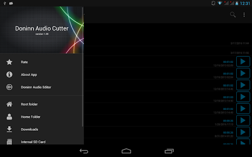 Doninn Audio Cutter Captura de pantalla