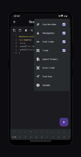 C Compiler screenshot 4