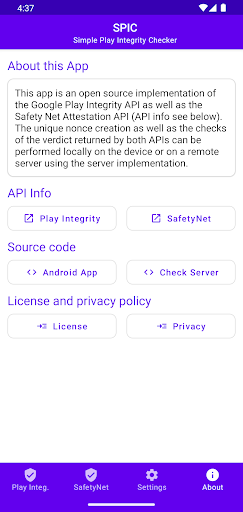 SPIC - Play Integrity Checker Screenshot 4 - AppWisp.com
