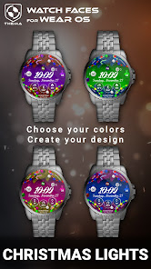 Imágen 2 Christmas Lights Watch Face android