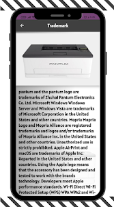 printer Pantum cp1100 guide