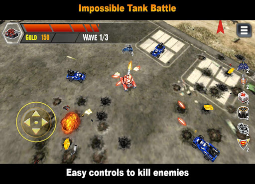 Impossible Tank Battle