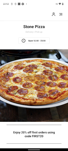 Android application Stone Pizza Coventry screenshort