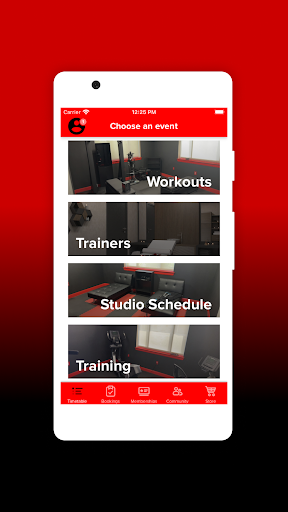 Evolution Fitness HTX Screen 2