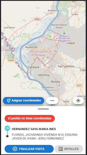 Android application Alvi Express Repartidor screenshort