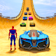 screenshot of Superhero Car: Mega Ramp Games