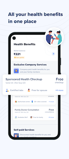 Android application Vitalstep screenshort