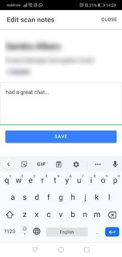 Android application DMWF Scanner screenshort