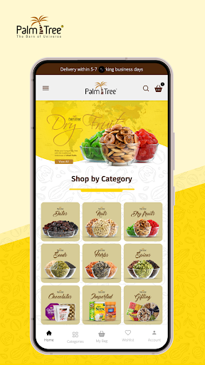 Android application PalmTree screenshort