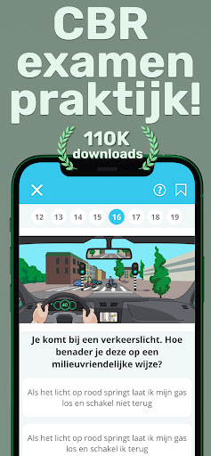 CBR auto 2025 examens oefenen ekran görüntüsü