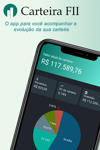 Android application Carteira FII screenshort