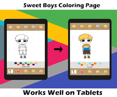 Boy Drawing and Coloring Book 1.1 APK screenshots 10