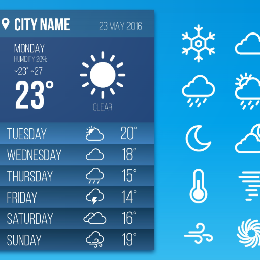 My City Weather 1.2 Icon