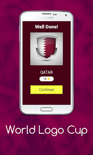 Android application Guess game:World logo cup 2022 screenshort