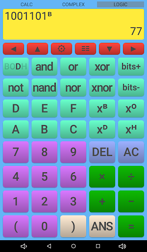 Screenshot of Scientific Calculator Pro