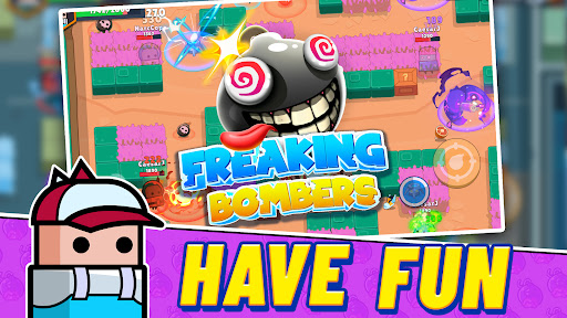 Android application Freaking Bombers screenshort