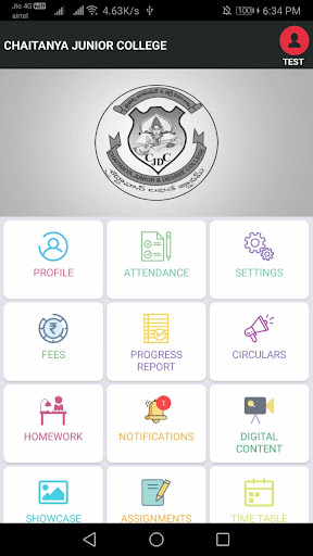 CHAITANYA COLLEGES Screen 2