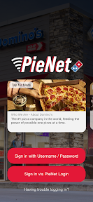 Domino’s PieNet screenshot