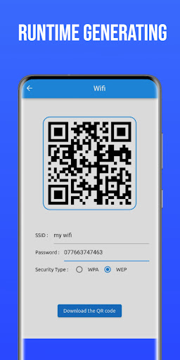 QR code Machine Screen 3